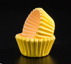 Капсулы бумажные Желтые 35*25 мм, 50 шт Изображение Капсулы бумажные Желтые 35*25 мм, 50 шт